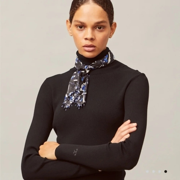 Tory Burch beaded scarf NWT - Picture 2 of 4